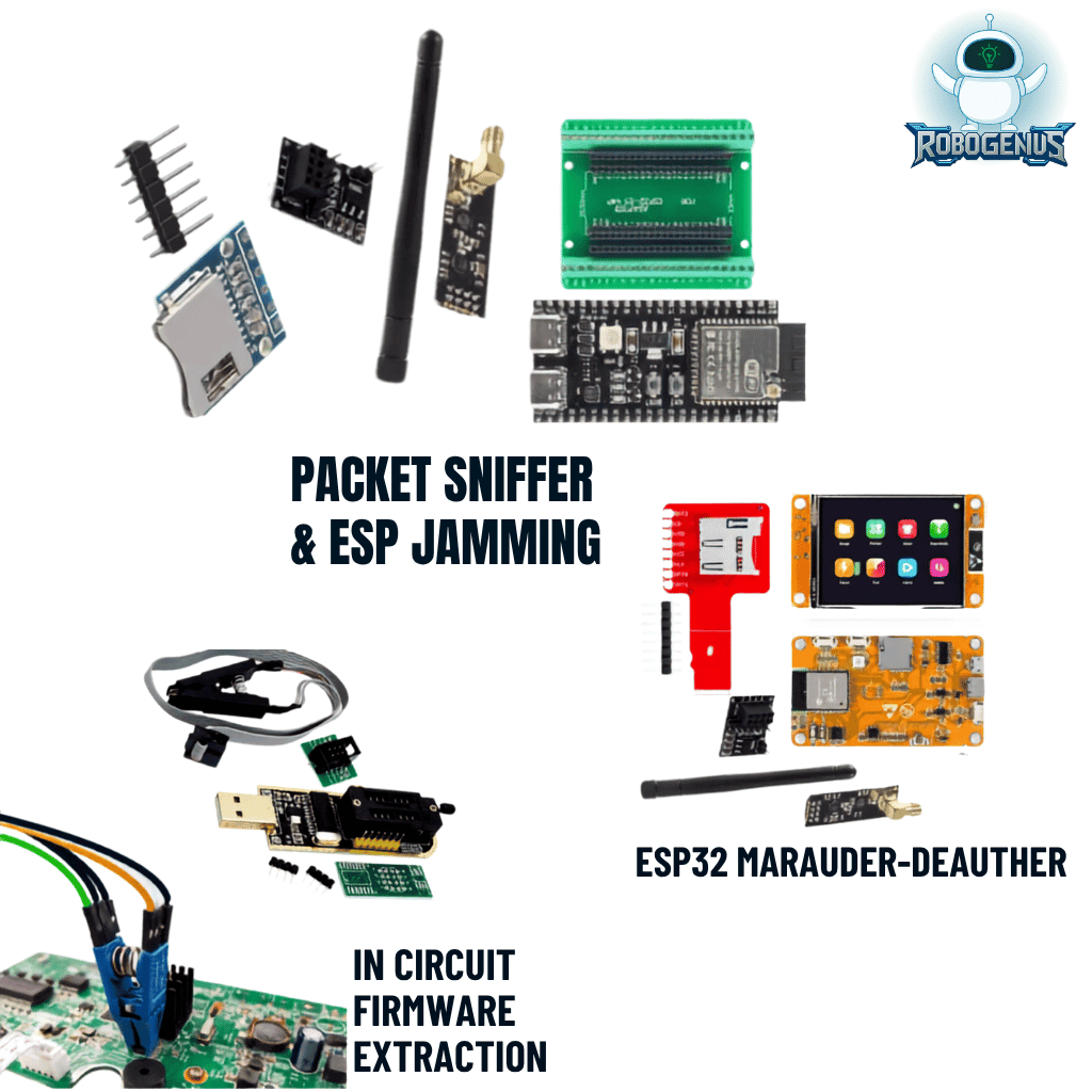 Pack Projets Cyber-Sécurité & Hardware Hacking